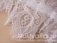 Подвязка из французского кружева. Фото №5. Подвязка из французского кружева. Увеличить фото 005.