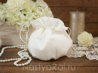 Свадебная сумочка айвори. Фото 000.