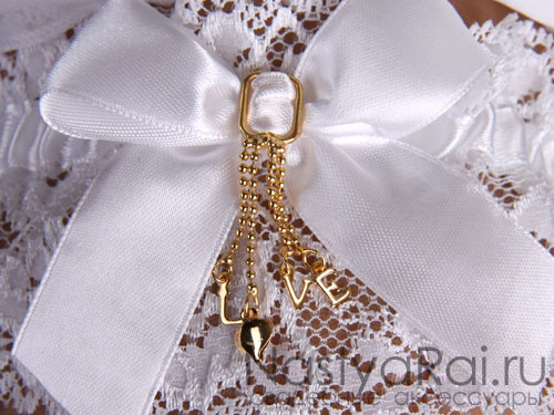 Фото. Подвязка для невесты «Love».
