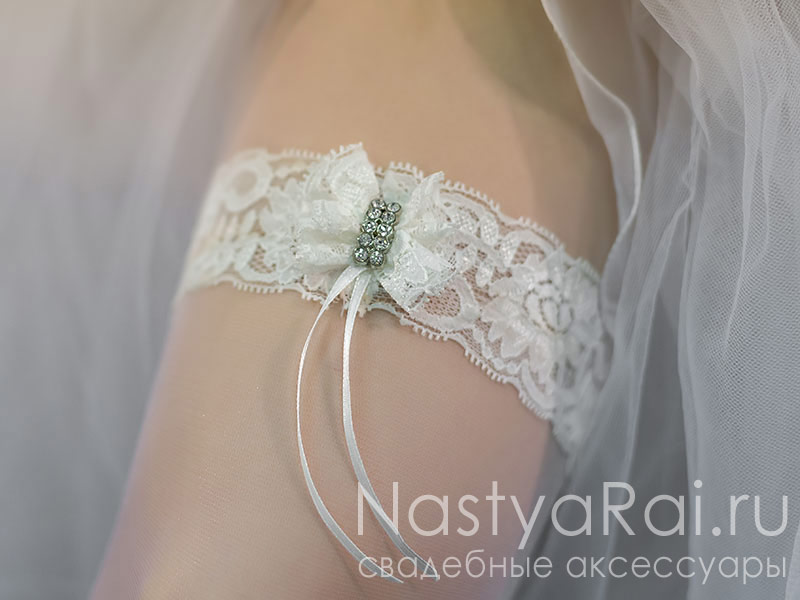 Фото. Подвязка для невесты.