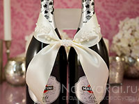 Лента для шампанского "Париж". Фото 000.