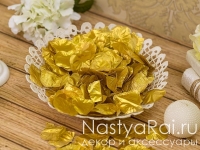 Золотые лепестки роз. Фото 000.
