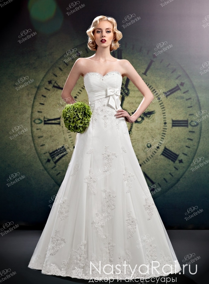 Фото. Свадебное платье с декором C0355Y1.