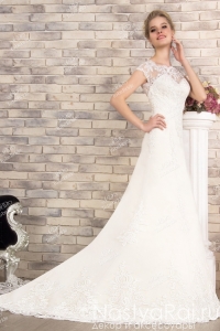 Вышитое свадебное платье SL0177. Фото 000.